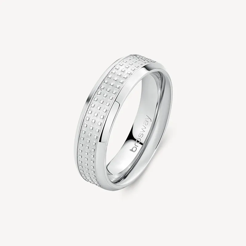 Anello Acciaio Bullet M23 Uomo Brosway