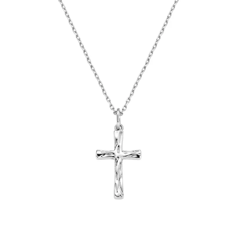 Collana con Croce pendente Uomo Amen Sacro