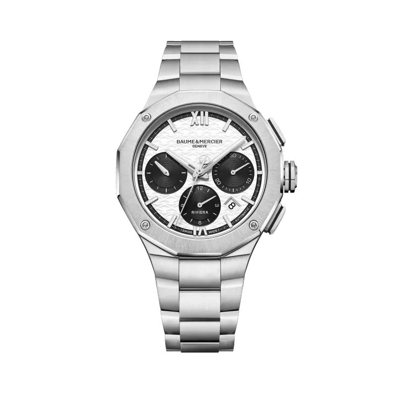 Orologio Cronografo Automatico Uomo Baume & Mercier Riviera Orologio Cronografo Automatico Uomo Baume & Mercier Riviera
