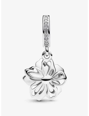 Charm Pendente Fiore di Ciliegio Blu Donna Pandora