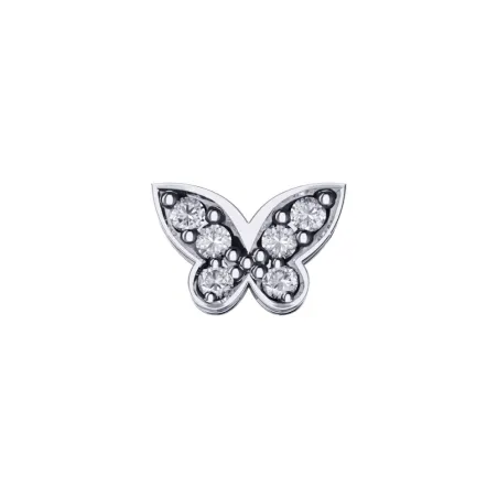 Elemento Farfalla Galatea Oro bianco e diamanti Donnaoro Elements