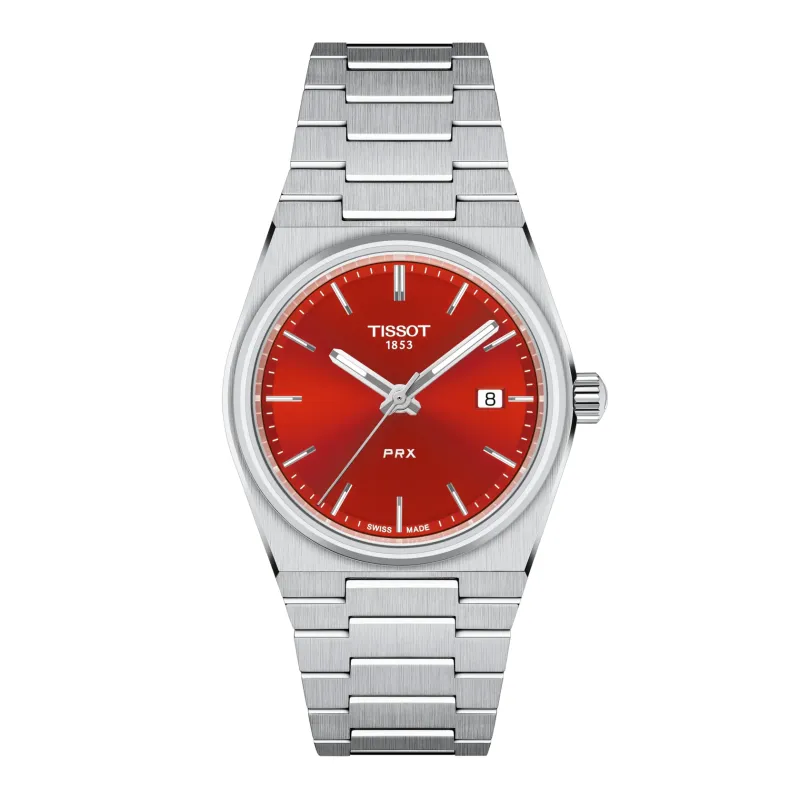 Orologio PRX Quartz 35mm rosso Donna Tissot Prx