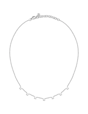 Collana Tesori con zirconi bianchi centrali Donna Morellato SAIW290 Morellato