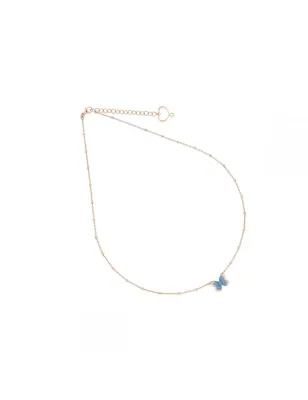 Collana Farfalla azzurra Le Farfalle DONNA Maman et Sophie