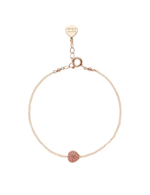 Bracciale Semino d'Amore Sparkling pavé Red Dreams Rossoprezioso