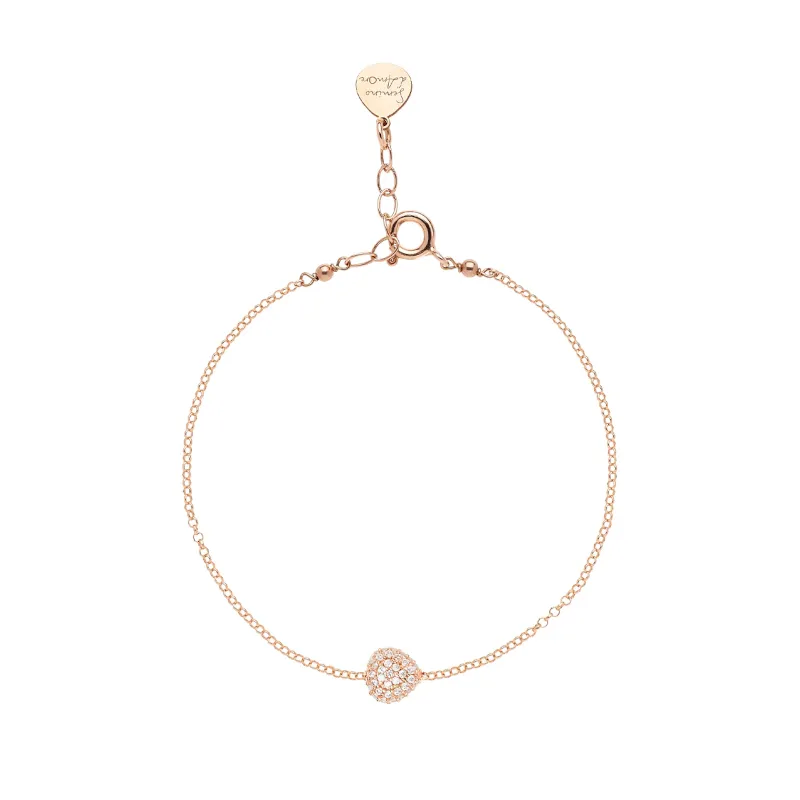 Bracciale Semino d'Amore Sparkling Pure White Donna Rossoprezioso