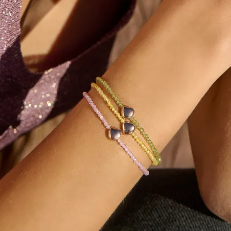 Bracciale Semino d'Amore Elements Fiore Donna Rossoprezioso