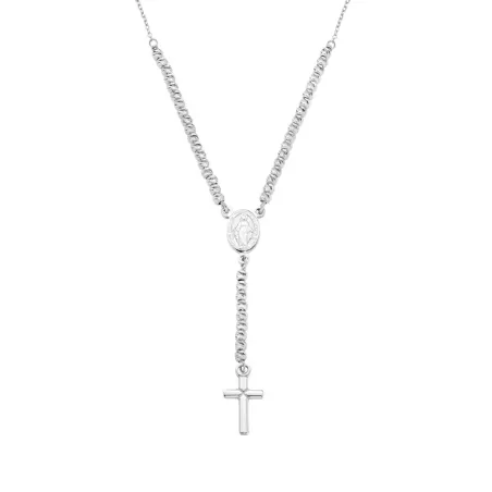 Collana stile Rosario con sfere diamantate Donna Amen CLCRMIBBD4 Amen