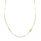 Collana dorata stile Rosario con sfere diamantate Donna Amen Collana dorata stile Rosario con sfere diamantate Donna Amen