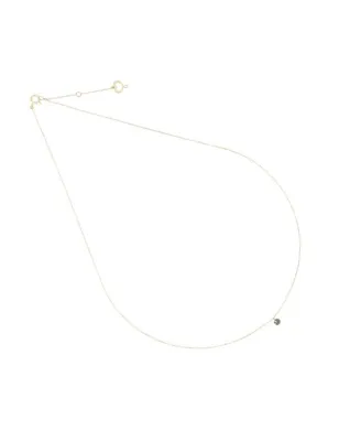 Girocollo diamante nudo verde Donna Maman et Sophie