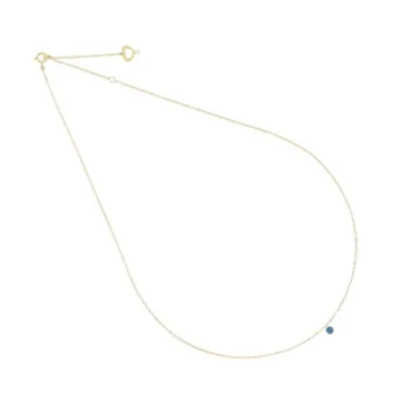 Girocollo diamante nudo blu Donna Maman et Sophie