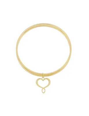 Bracciale Cuore Maman satinato Donna Maman et Sophie