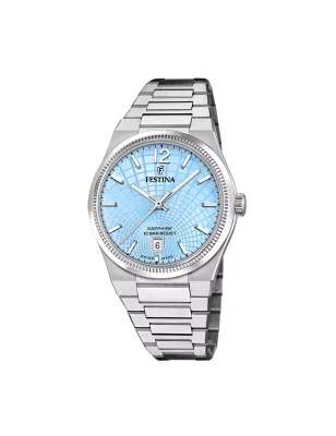 Orologio Swiss Made Rivé Azzurro Donna Festina