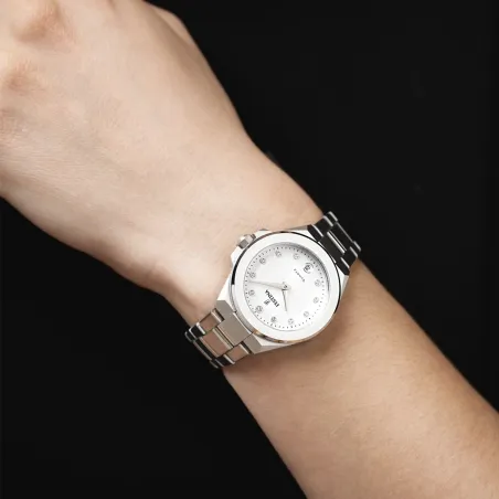 Orologio in acciaio con cristalli Donna Festina Mademoiselle