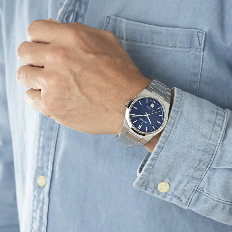 Orologio Swiss Made Rivé blu Uomo Festina