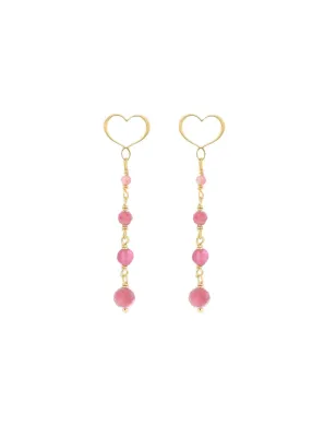 Orecchini Onda Rosa Donna Maman et Sophie