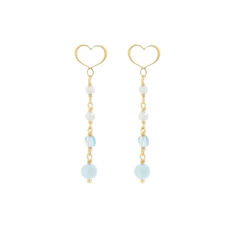 Orecchini Onda Azzurra Donna Maman et Sophie Orecchini Onda Azzurra Donna Maman et Sophie