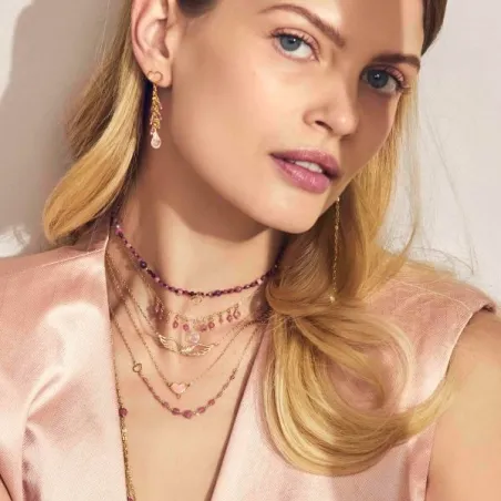 Girocollo Onda Rosa Donna Maman et Sophie