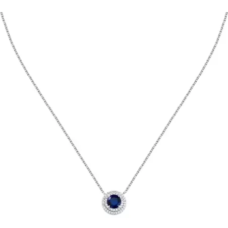 Collana Tesori pendente centrale blu Donna Morellato