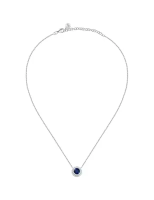 Collana Tesori pendente centrale blu Donna Morellato