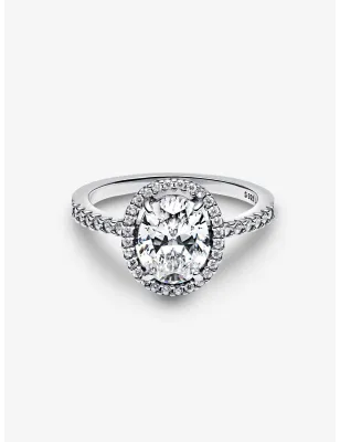 Anello Punto Luce ovale Donna Pandora