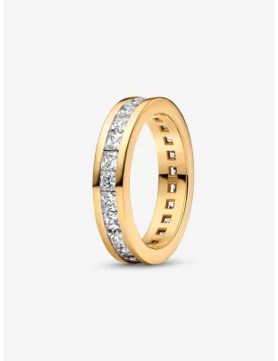 Anello dorato Eternity Donna Pandora