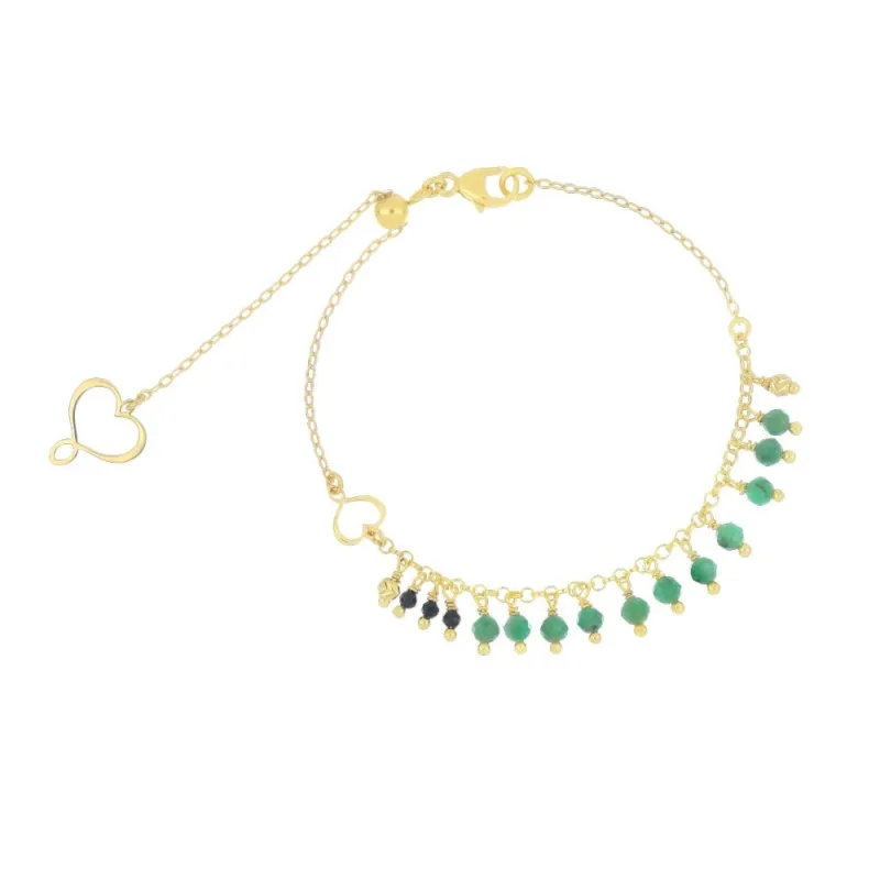 Bracciale Frange Smeraldi Donna Maman et Sophie