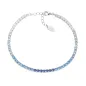 Bracciale Tennis Degradé Blu Donna Amen