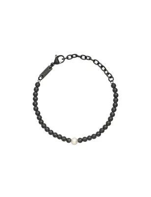 Bracciale Ematite Perla Hazard Uomo Breil