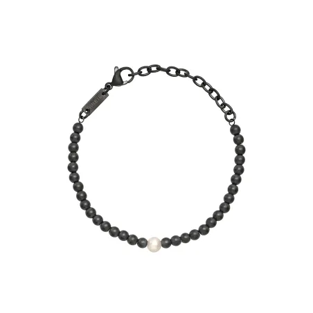 Bracciale Ematite Perla Hazard Uomo Breil