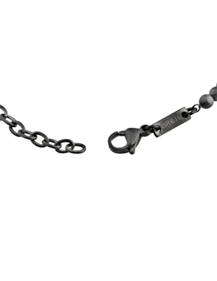 Bracciale Ematite Perla Hazard Uomo Breil TJ3844 Breil