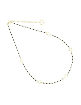 Girocollo M&S smalto nero Donna Maman et Sophie