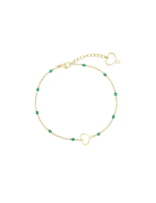 Bracciale M&S smalto verde Donna Maman et Sophie