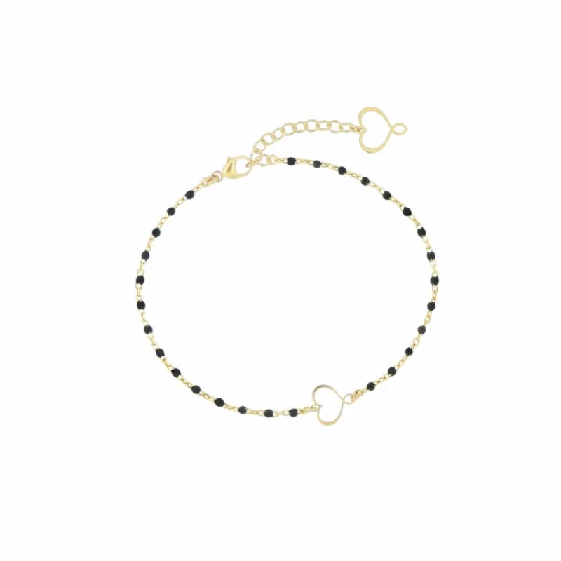 Bracciale M&S smalto nero Donna Maman et Sophie