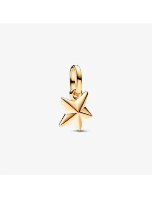 Charm Pendente Mini Star Placcatura Oro 14k Donna Pandora Me