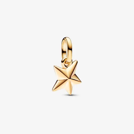 Charm Pendente Mini Star Placcatura Oro 14k Donna Pandora Me