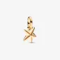 Charm Pendente Mini Star Placcatura Oro 14k Donna Pandora Me Charm Pendente Mini Star Placcatura Oro 14k Donna Pandora Me