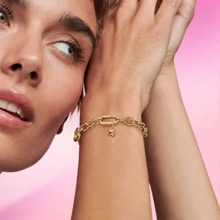 Charm Pendente Mini Star Placcatura Oro 14k Donna Pandora Me