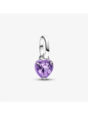 Charm Pendente Mini Purple Chakra Heart Donna Pandora Me