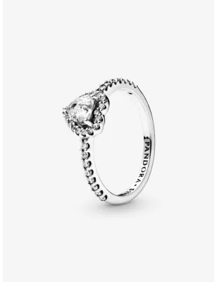 Anello Cuore in rilievo mis.52 Donna Pandora
