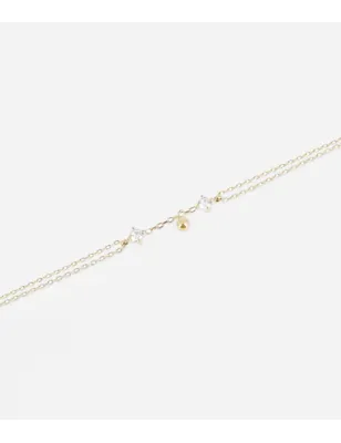 Bracciale dorato Bruma Donna Zag