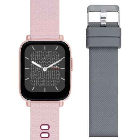 Orologio Smartwatch SBT-1 Rosa-Grigio Breil