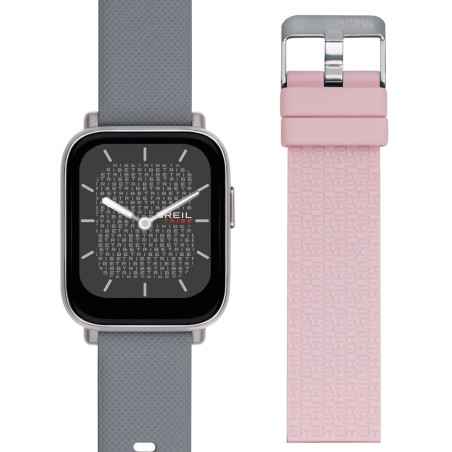 Orologio Smartwatch SBT-1 Grigio-Rosa Breil