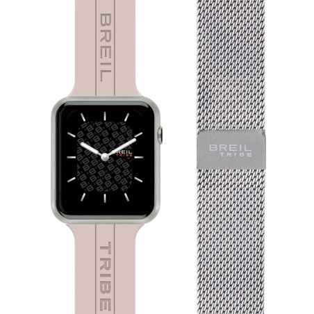 SBT-X Smartwatch unisex Rosa e Acciaio Breil