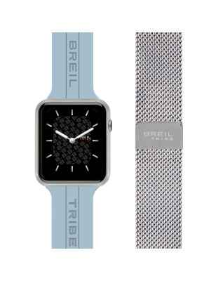 SBT-X Smartwatch unisex Azzurro e Acciaio Breil
