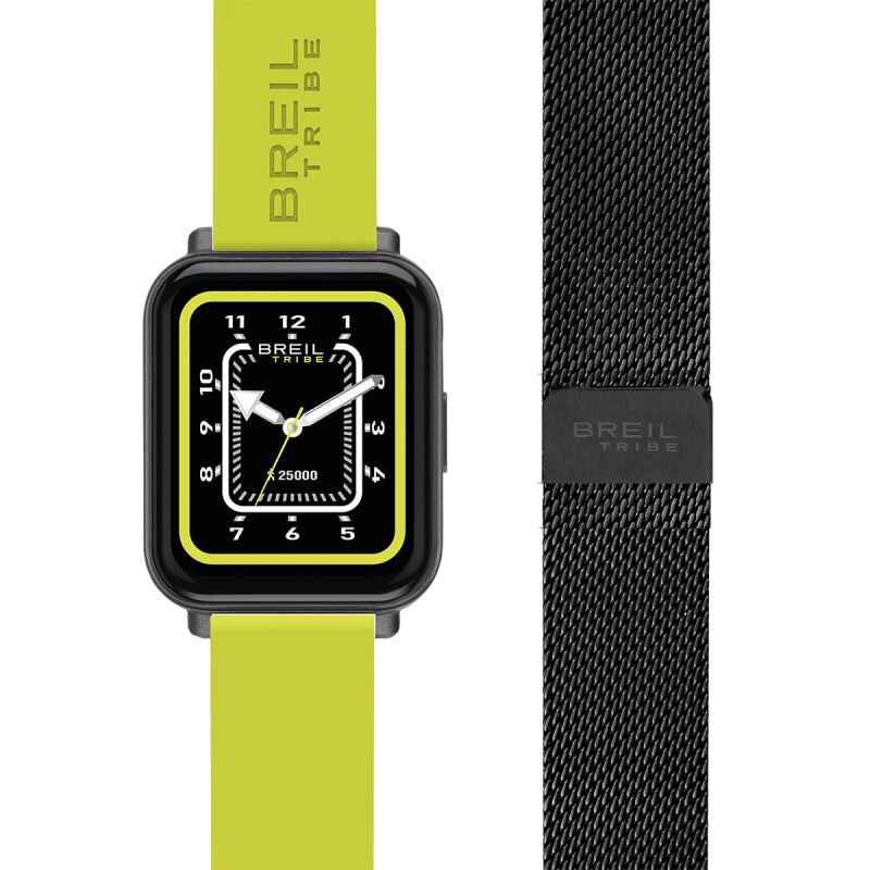 SBT-2 Smartwatch unisex Giallo e Acciaio Breil SBT-2 Smartwatch unisex Giallo e Acciaio Breil
