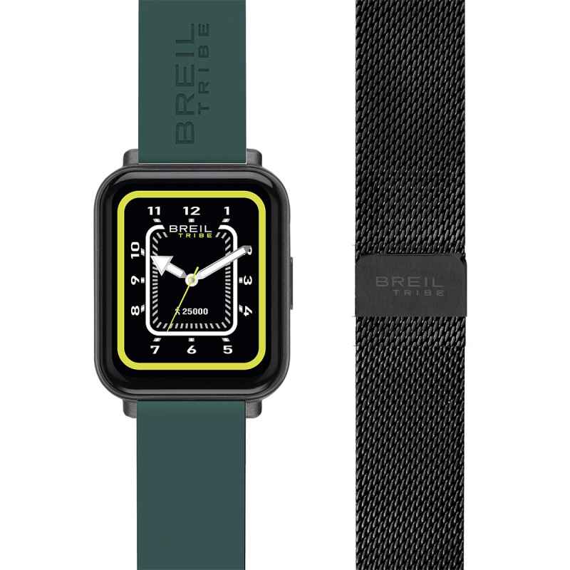SBT-2 Smartwatch unisex Verde e Acciaio UOMO Breil SBT-2 Smartwatch unisex Verde e Acciaio UOMO Breil