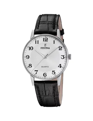 Orologio solo tempo 36mm cinturino in pelle Uomo Festina Classics