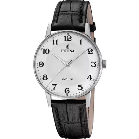 Orologio solo tempo 36mm cinturino in pelle Uomo Festina Classics