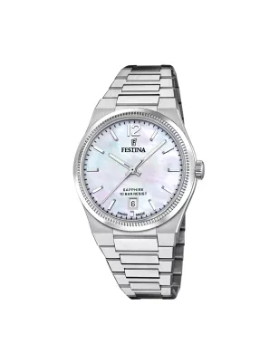 Orologio Swiss Made Rivé Vetro Zaffiro Donna Festina